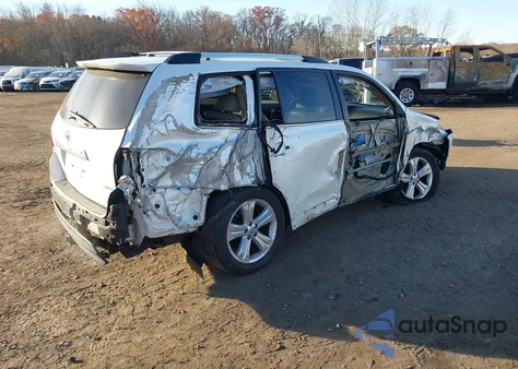 2012 Toyota Highlander Limited V6 z USA, uszkodzony, nr VIN 5TDDK3EH2CS136353